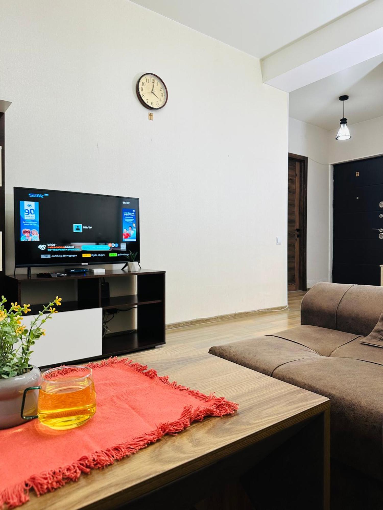 Ferienwohnung Twins Tower Tbilisi Exterior foto