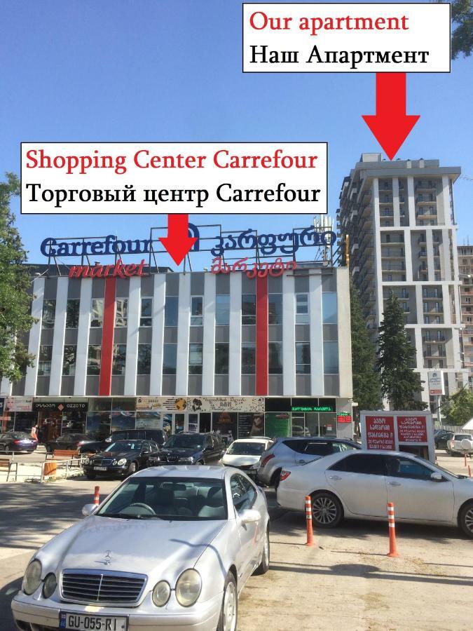Ferienwohnung Twins Tower Tbilisi Exterior foto
