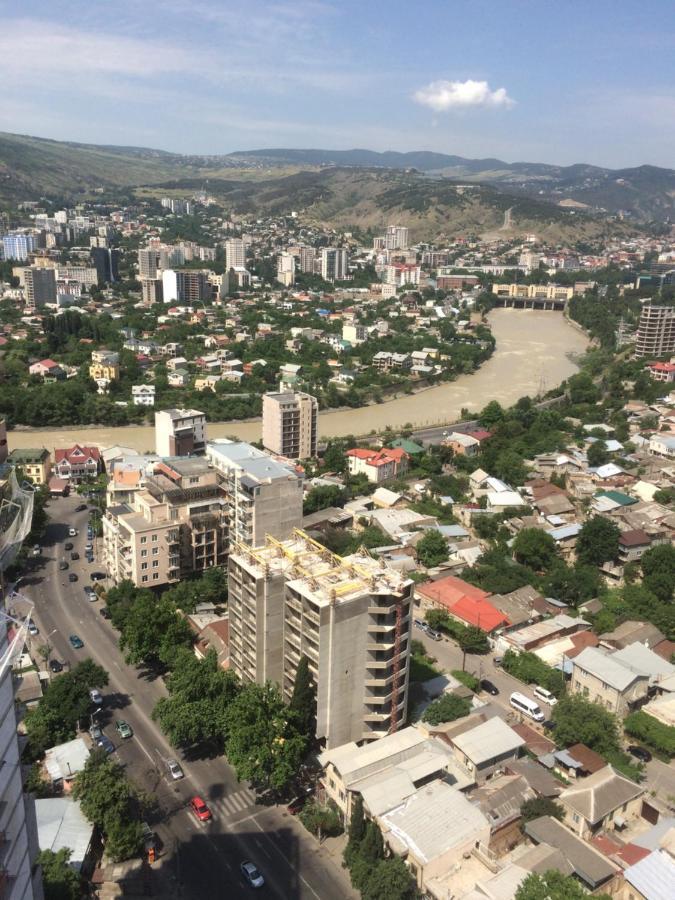 Ferienwohnung Twins Tower Tbilisi Exterior foto